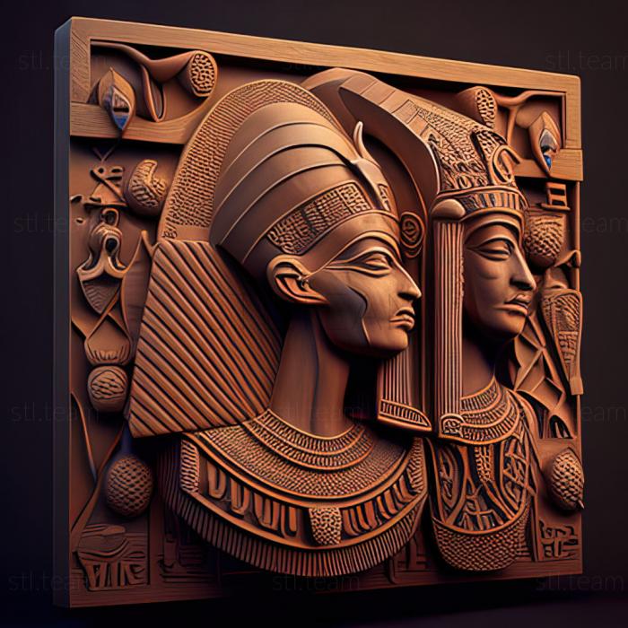 3D модель Египет Арабская Республика Египет (STL)